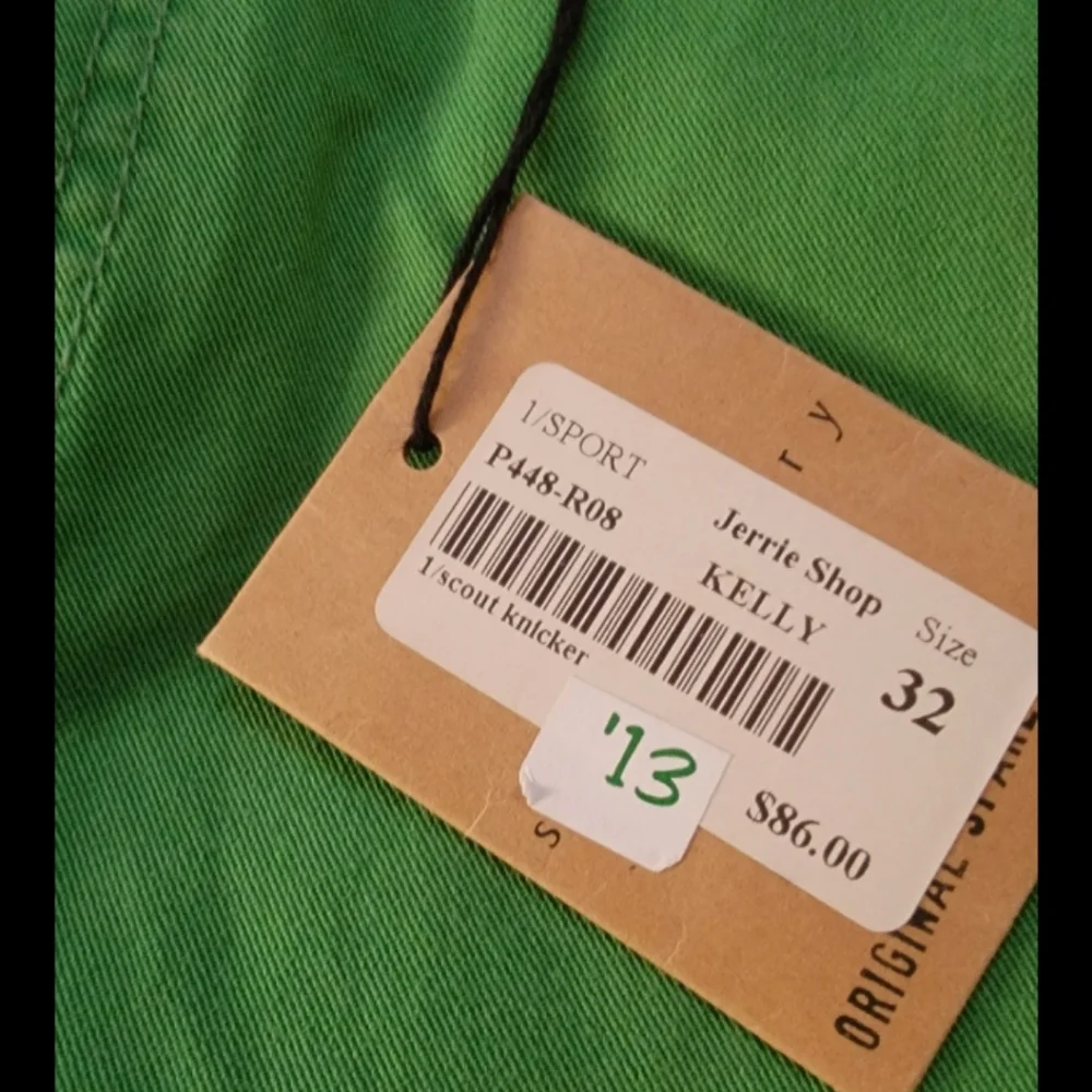 Sanctuary Scout Knicker Grass Green Mid-Length Bermuda Surplus Utility Shorts 32 - Picture 10 of 11